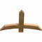 Ekena Millwork Bellingham Rough Sawn Timber Gable Bracket, Western Red Cedar, 36"W x 23"H x 2"D x 4"F, 15/12 Pitch GBW036X23X0204BEL00RWR - alternate 2